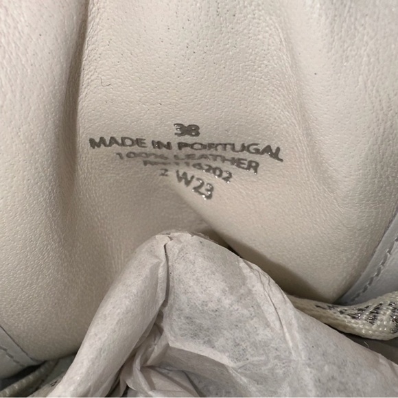 Zadig & Voltaire Women’s High Flash Infinity Patent Silver Leather (38) US 7. - Picture 12 of 13